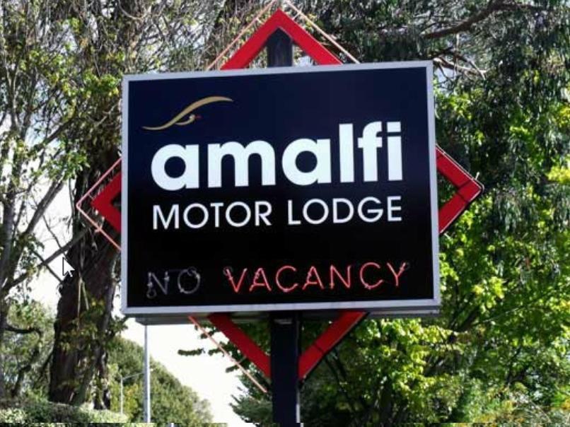 Amalfi Motor Lodge Крайстчёрч Экстерьер фото